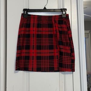 Plaid Skater Skirt
